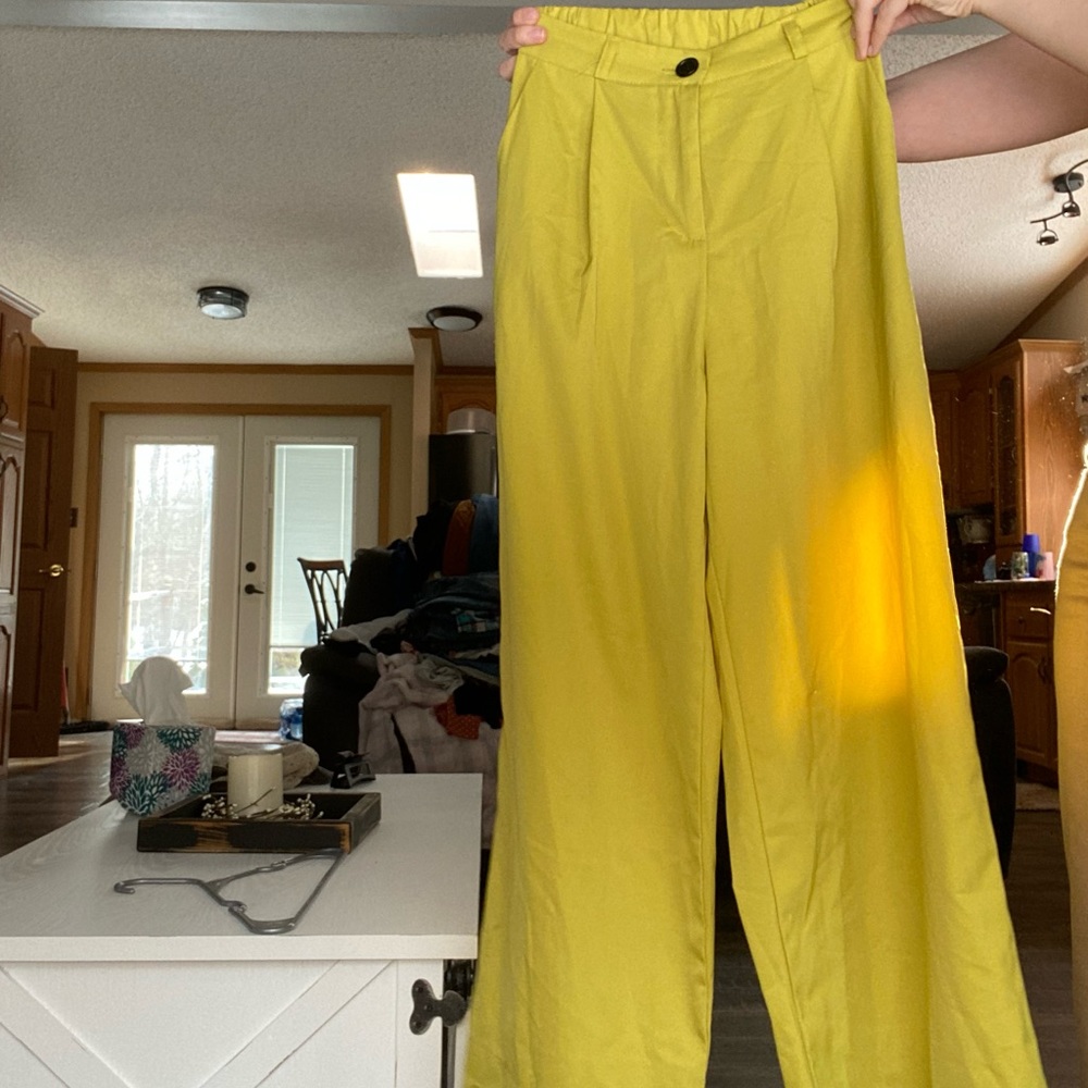 Green pants